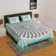 Green__Jaipuri bedsheet